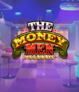 Dive into the dynamic world of The Money Men Megaways slot by Pragmatic Play, highlighting a bold logo with shining stars on a lavish casino setting. This image conveys the energy and allure of Megaways slots with its stunning design and colorful ambiance. Great for slot game lovers craving high-energy gaming. 