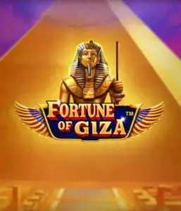 Explore the timeless world of Fortune of Giza slot by Pragmatic Play, featuring a noble depiction of a Pharaoh set against the iconic pyramid backdrop. This graphic captures the richness of Egyptian culture, perfect for history buffs, delivering a captivating gaming experience.