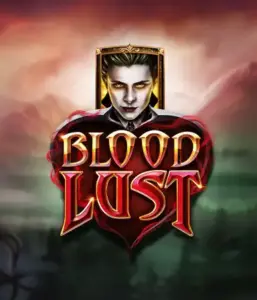 ELK Studios' Blood Lust slot displayed with its enigmatic vampire theme, including high-quality symbols of vampires and mystical elements. Highlighted in this image is the slot's enthralling atmosphere, complemented with its unique 5-reel and 99-payline structure, making it an enticing choice for those interested in the vampire genre.